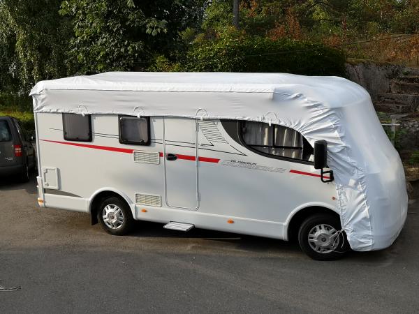 Alfa Solution bobiltrekk caravantrekk Transhield bobil campingvogn bil bat etter krymp