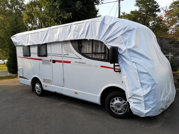 Alfa Solution bobiltrekk caravantrekk Transhield bobil campingvogn bil bat for krymp Kopi