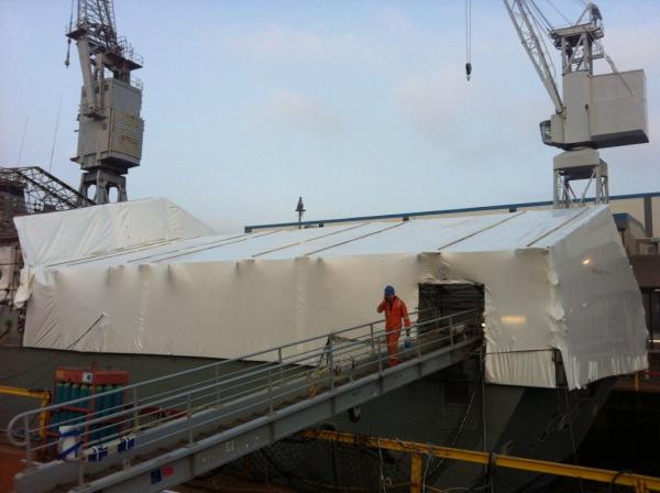 shipyard sheeting shrink wrap alfa